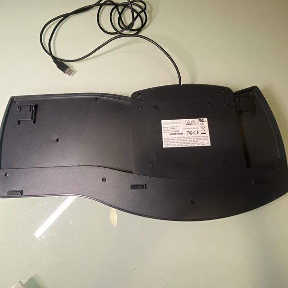 Perixx Periboard 512 Ergonomic Full Size Wired Keyboard KU-9938 Tested Works - Picture 2 of 10